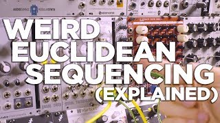 Video thumbnail for Euclidean Drum Sequencers Explained (Rebel Tech Stoichea + Tonic Demo) by mylarmelodies
