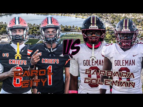 Must See🚨 This Game Turned Out To Be A Thriller 🎢 Carol City 🟠⚫️ Vs Barbara Goleman 🐊
