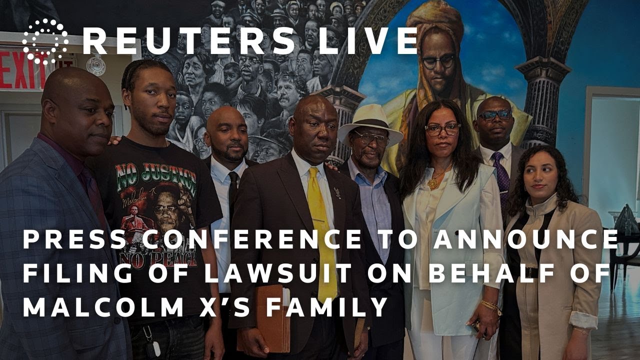LIVE: Press conference to announce filing of lawsuit on behalf of Malcolm X’s family