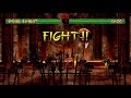 Noob Saibot Vs Cage MK2R