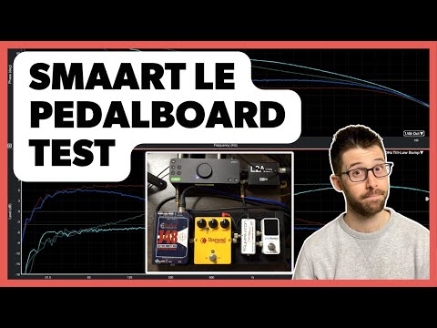 Analyzing My Bass Pedalboard With Smaart LE