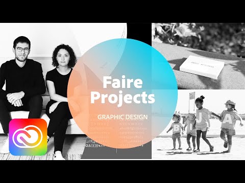 Live Graphic Design with Faire Projects - 1 of 3 | Adobe Creative Cloud