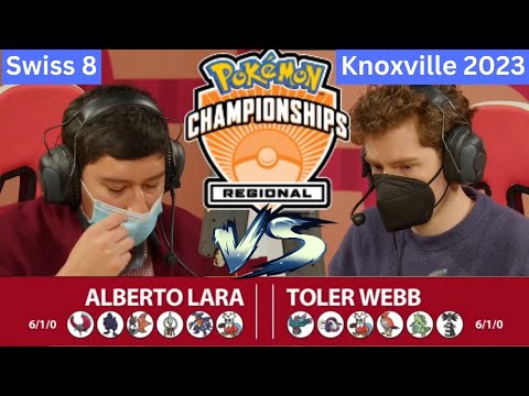2023 Pokémon Knoxville Regional Championship VGC Master Division Alberto Lara vs Toler Webb R8