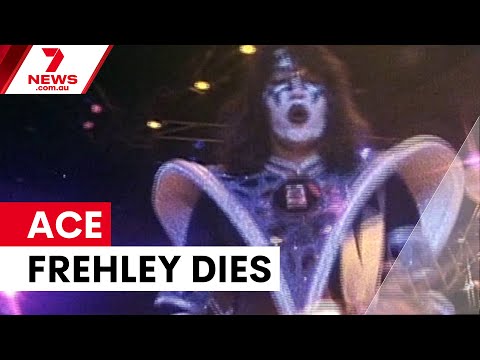 KISS guitar legend Ace Frehley dies at 74 | 7NEWS