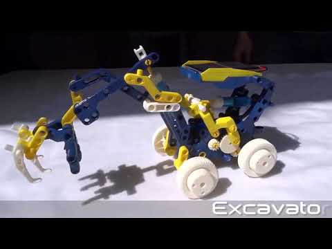 RoboKit 11 в 1 конструктор роботов на солнечных батареях
