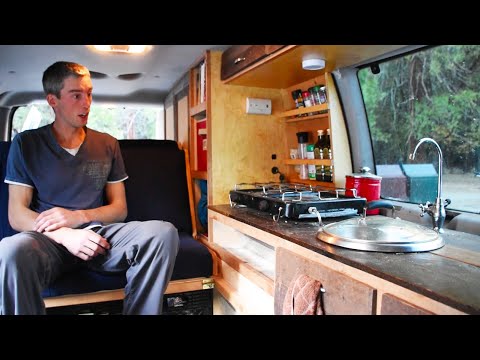 Engineer shows how to convert a van in 7 days and a $1000 budget
