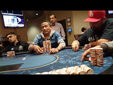 Poker player gets angry when he loses to a bluff