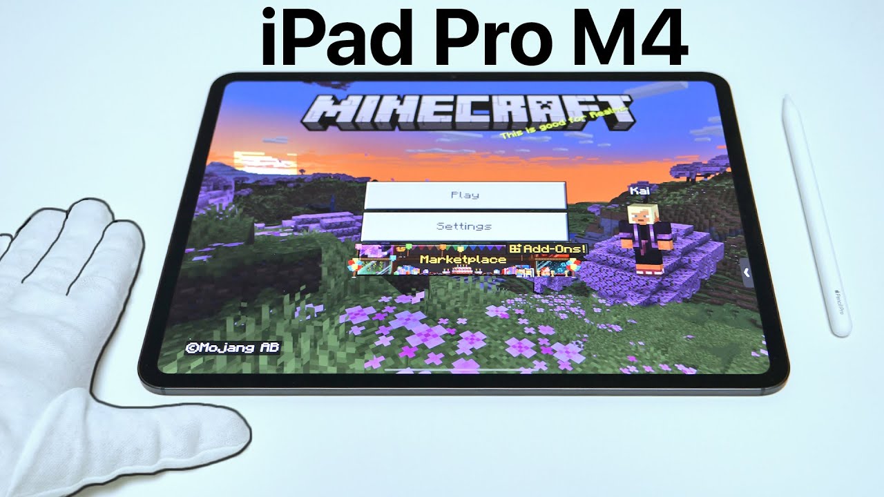 Apple iPad Pro M4 Unboxing - A Monster Tablet! (M4 vs M1 Gaming Test)