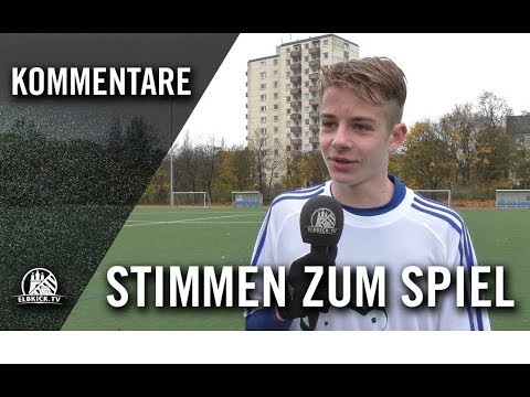 Die Stimmen zum Spiel | Harburger Türksport U15 - VfL Lohbrügge U15 (8. Spieltag, C-Oberliga)
