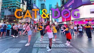 Download lagu [KPOP IN PUBLIC NYC] TXT - Cat & Dog Dance Cover | One Take mp3