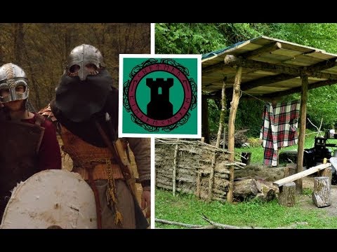 BUSHCRAFT CAMP PRIMITIF/ Village Viking !