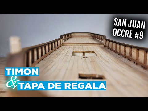 San Juan - occre #9 Rudder and cover