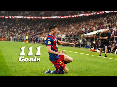 Lewandowski All 111 Goals For Barcelona