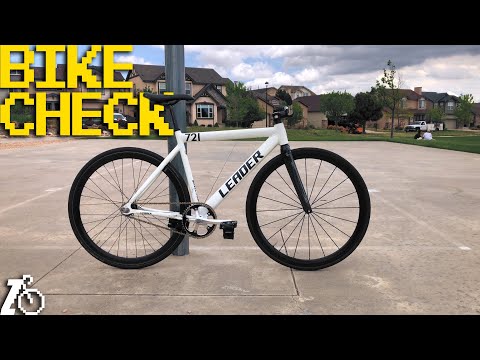 Beater bikes can be beautiful. | Leader 721 Fixed Gear Bike Check