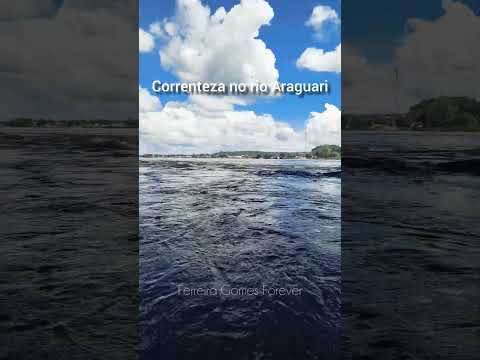 Correnteza no rio Araguari, em Ferreira Gomes - Amapá✨ #amapá #ferreiragomes #rioaraguari