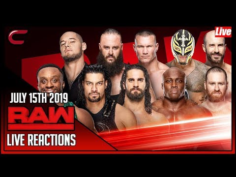 WWE RAW July 15th 2019 Live Stream: Live Reaction Conman167