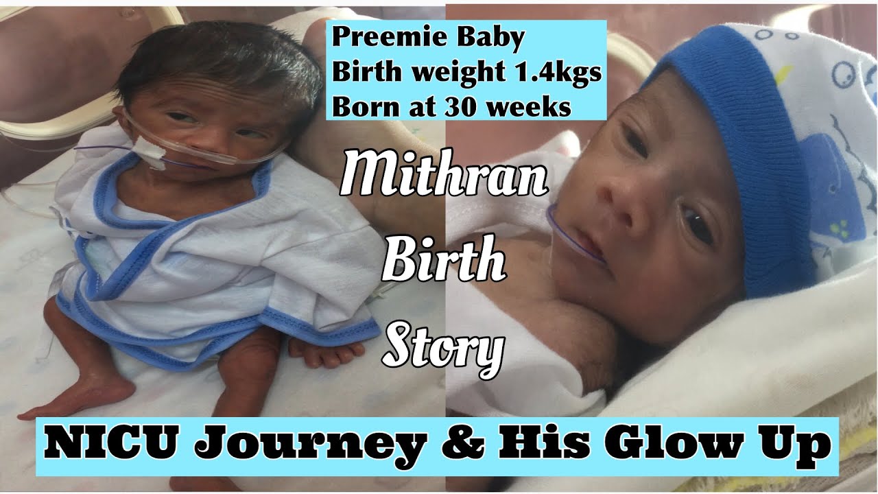 Mithran born at 30 weeks| 3pounds Baby| NICU Journey| Glow Up