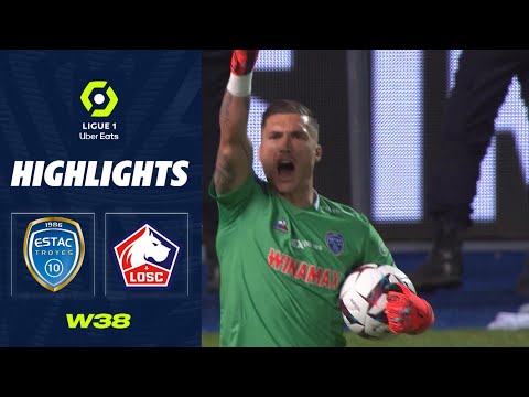 ESTAC TROYES - LOSC LILLE (1 - 1) - Highlights - (ESTAC - LOSC) / 2022-2023