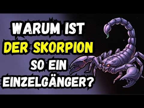 Warum ist der SKORPION so ein EINZELGÄNGER? Diese Gründe werden dich ÜBERRASCHEN
