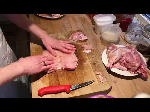 Rullepølse med kylling