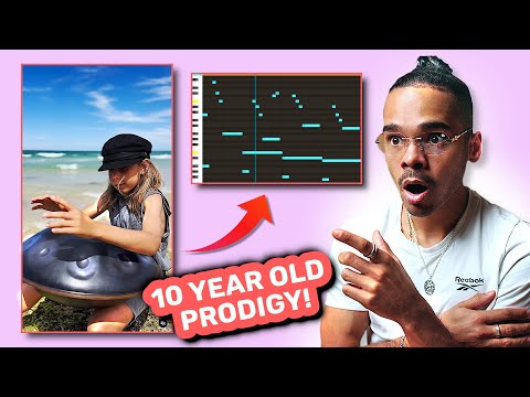 Trapping Out 10-Year-Old Prodigy's Handpan Skills