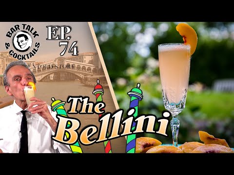 How to make The Bellini Cocktail | BAR TALK AND COCKTAILS