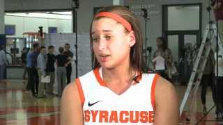 WBB: One on One with Brianna Butler at Media Day video