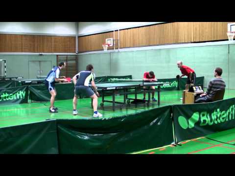 TV Bonn-Geislar - TTC Bomig, Doppel (Satz 3, "schoene" Ballwechsel)