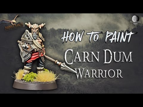 How to Paint Warriors of Carn Dum | Lord of the Rings MESBG Painting Tutorial