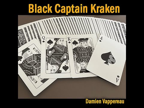 Voir la vidéo Jeu De Cartes Black Captain Kraken + 7 Tours - Damien Vappereau