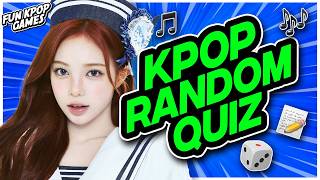 ⭐️🎲 KPOP RANDOM QUIZ | GUESS, SAVE, NAME & MORE GAMES | KPOP QUIZ - FUN KPOP GAMES 2026