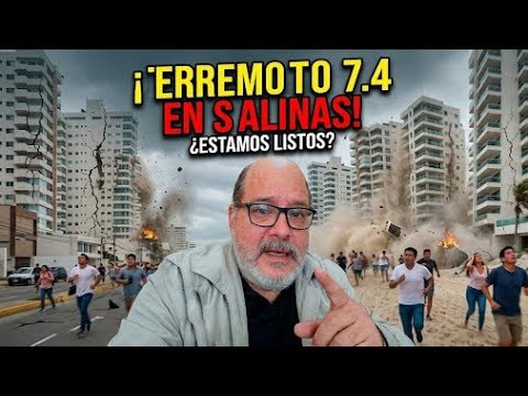 TERREMOTO EN SALINAS esto va a pasar si no estamos listos 