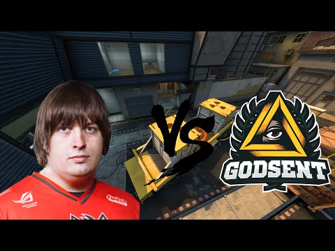 Gambit Dosia 1v3 Deagle clutch vs Godsent