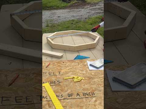 How to Build a Octagon/ Framing Square Class( Pt. 2B) #carpenter #carpentry #youtubeshorts #tips