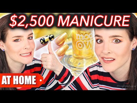 $25 Manicure Vs. $2,500 Manicure (DIY at Home!)