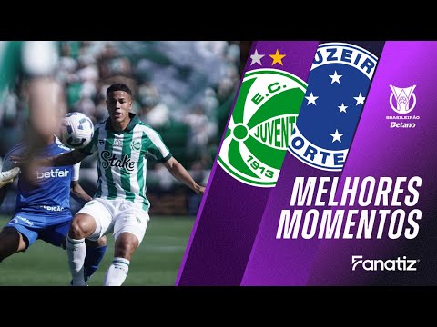 Juventude 3x3 Cruzeiro  I Melhores momentos I Brasileirão 2025