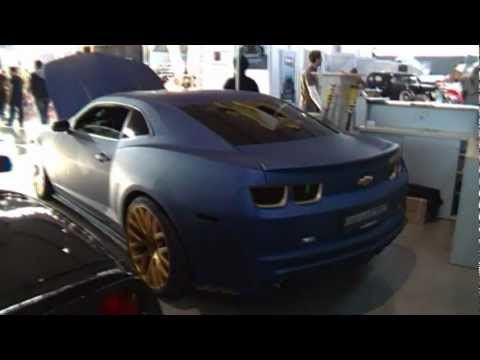 Blaumatt/gold Camaro SS