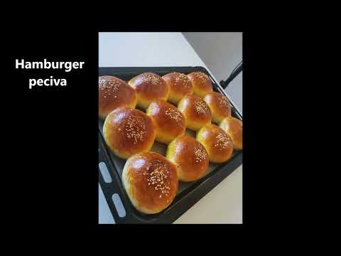 🍔 Domaće pecivo za hamburgere 🍔