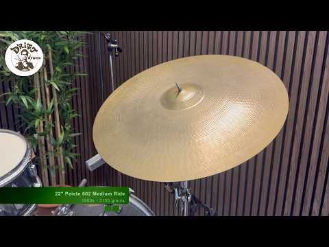 22" Paiste Formula 602 Medium Ride 3100gr (VIDEO) image 8