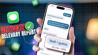 How to Activate Delivery Report on Any iPhone | Enable SMS Delivery Reports