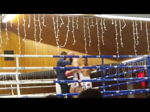 Siones first kickboxing fight
