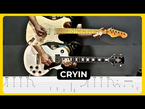 Cryin - Aerosmith | Tabs | Guitar Lesson | Cover | Tutorial | Solo | All Guitar Parts
