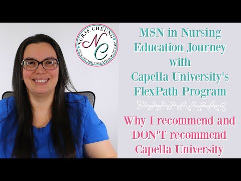 HOW I COMPLETED MY MASTERS IN NURSING EDUCATION (MSN) IN FIVE MONTHS WITH CAPELLA UNIVERSITY
