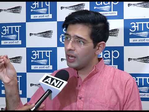 AAP Senior Leader Raghav Chadha Briefs Media on Officers Rejecting Orders by Delhi Govt