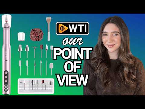 Cordless Electric Nail Drill 35000 RPM - WTI product video review
