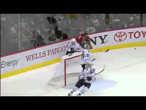 Jamie Benn Sick Goal Against Wild (January,9,2011)