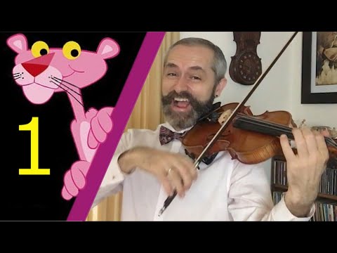 le tutoriel du grand violon Pink Panther PARTIE 1