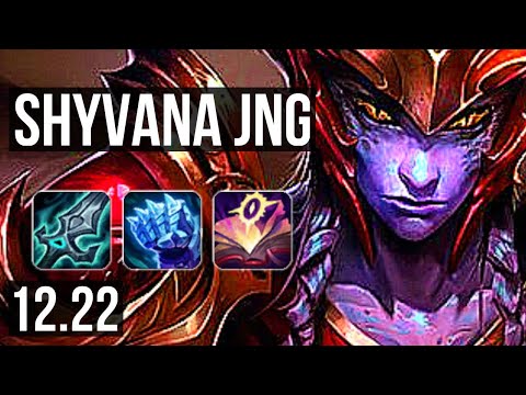SHYVANA vs CAMILLE (JNG) | 7/0/2, Godlike, 300+ games | EUW Diamond | 12.22