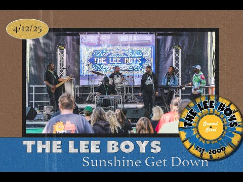 The Lee Boys at The Sunshine Get Down Music Festival 4/12/25