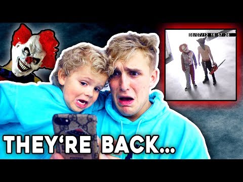 THE KILLER CLOWNS CAME BACK.. **SECURITY FOOTAGE**
